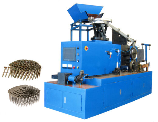 Máquina totalmente automática de colar unhas com potência de 1,5 kW e controle PLC para produção eficiente de unhas