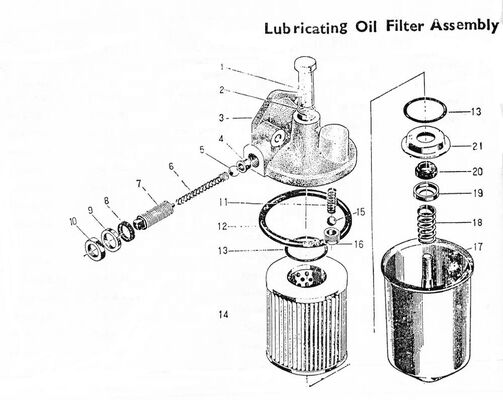 Peças sobressalentes da marca Shanghai para bomba do motor diesel 2105A 495AG 495BG com garantia de 6 meses para relatório e inspecção de vídeo