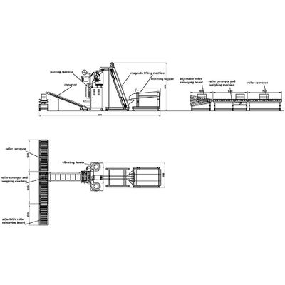 Tipo comum da máquina de embalagem do parafuso